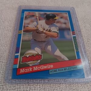 Mark McGwire Baseball Card